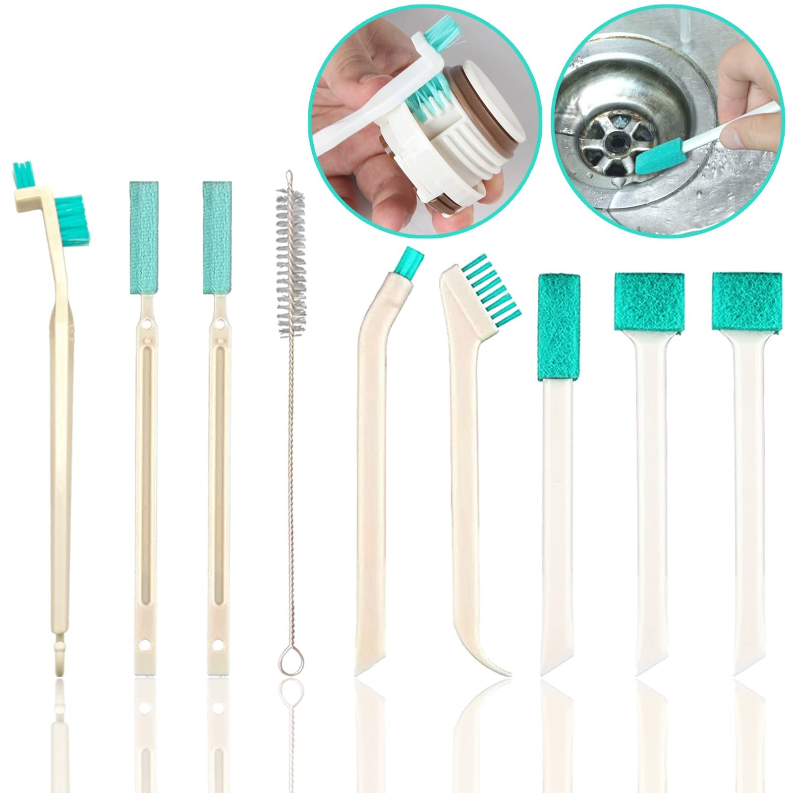 18Piece Micro Crevice Cleaning Brush Set