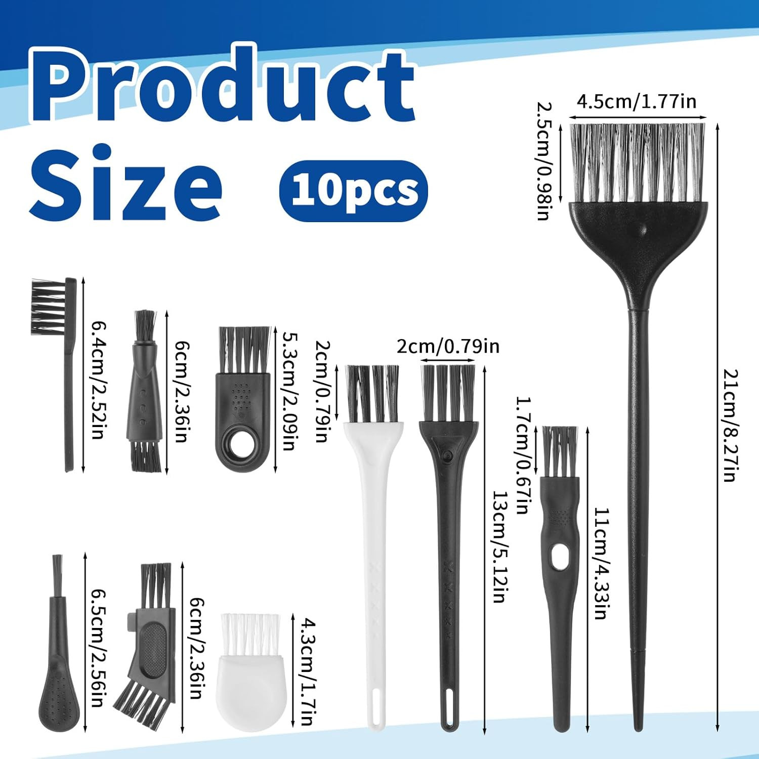 10PCS Cleaning Brush for Household Electric Appliance, Small Cleaning Brush Elec