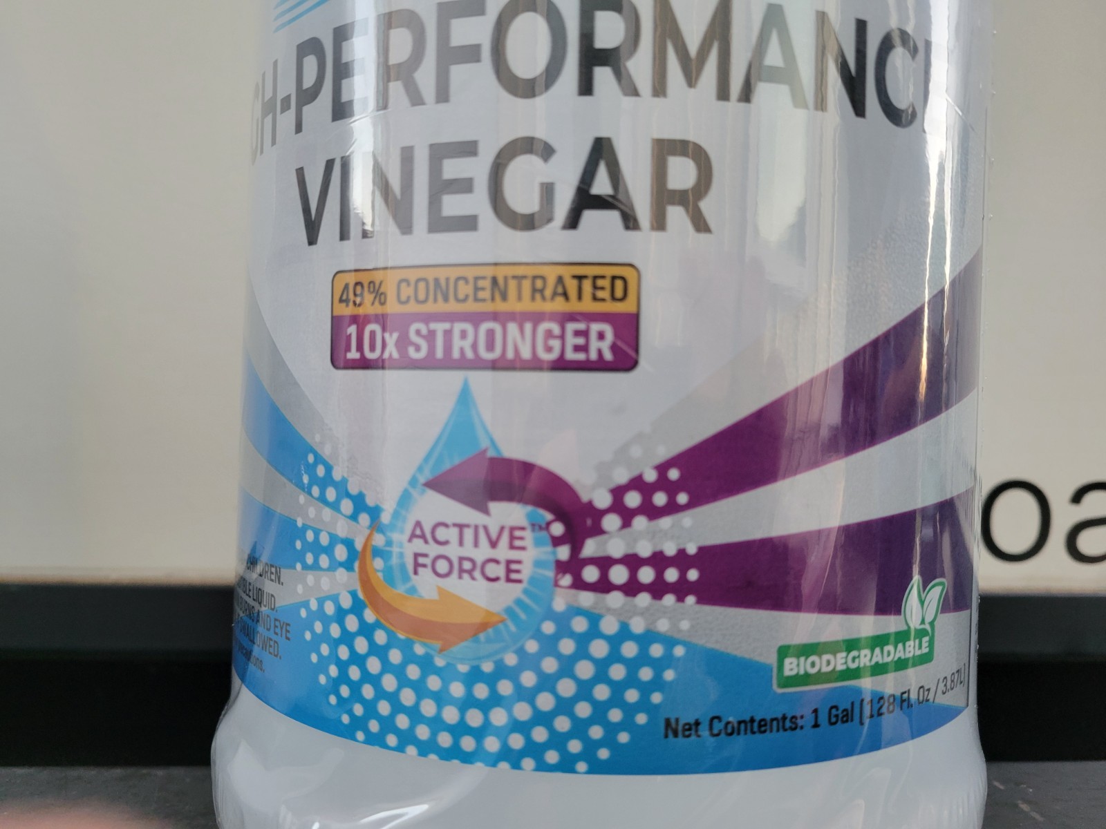 2(Two)Simply Vinegar Hi- Performance Vinegar 49% Concentrat. 10x Stronger Galons