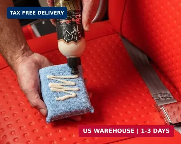 Jay Leno’s Garage Leather Cleaner and Conditioner for Car Interior – Advanced Ca
