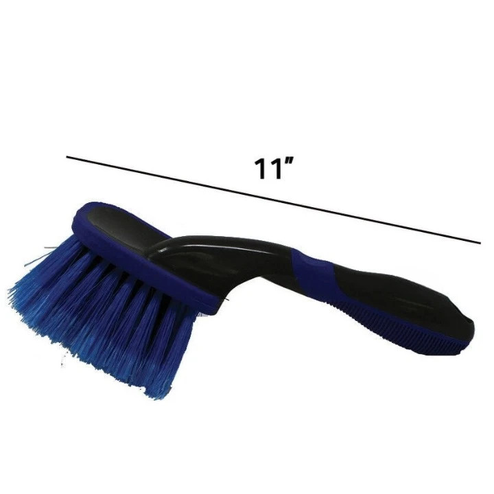 Carpet & Upholstery Scrub Brush – 24 Count Bulk Box | Durable PP Bristles, 11in