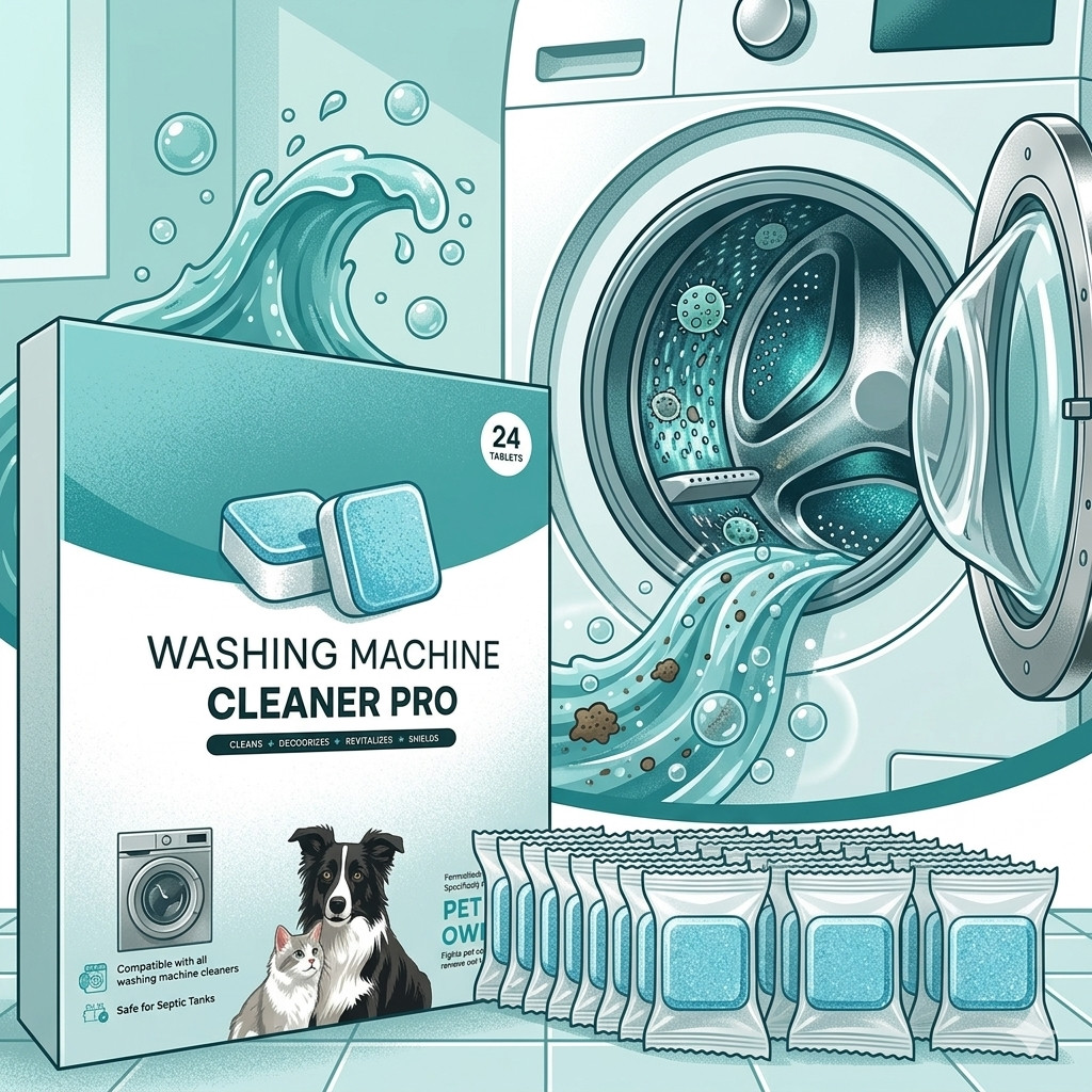 Uproot Clean Washing Machine Cleaner Tablets – 12 Pack for a 12 Month Supply. Fo