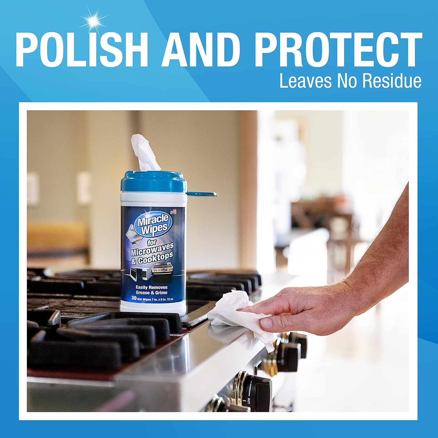 Microwaves & Cooktops Easily Removes Food & Grime Buildup Safe & Convenient