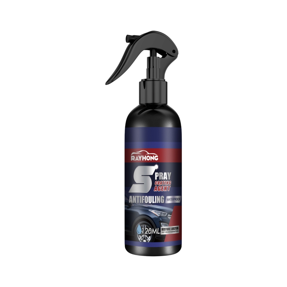 Car Glass Coating Spray Nano Hydrophobic Waterproof Restores Shine Quick Clean