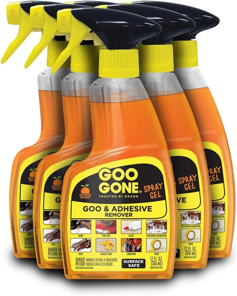 Glue & Tape Residue Remover Gel – 6 Pack