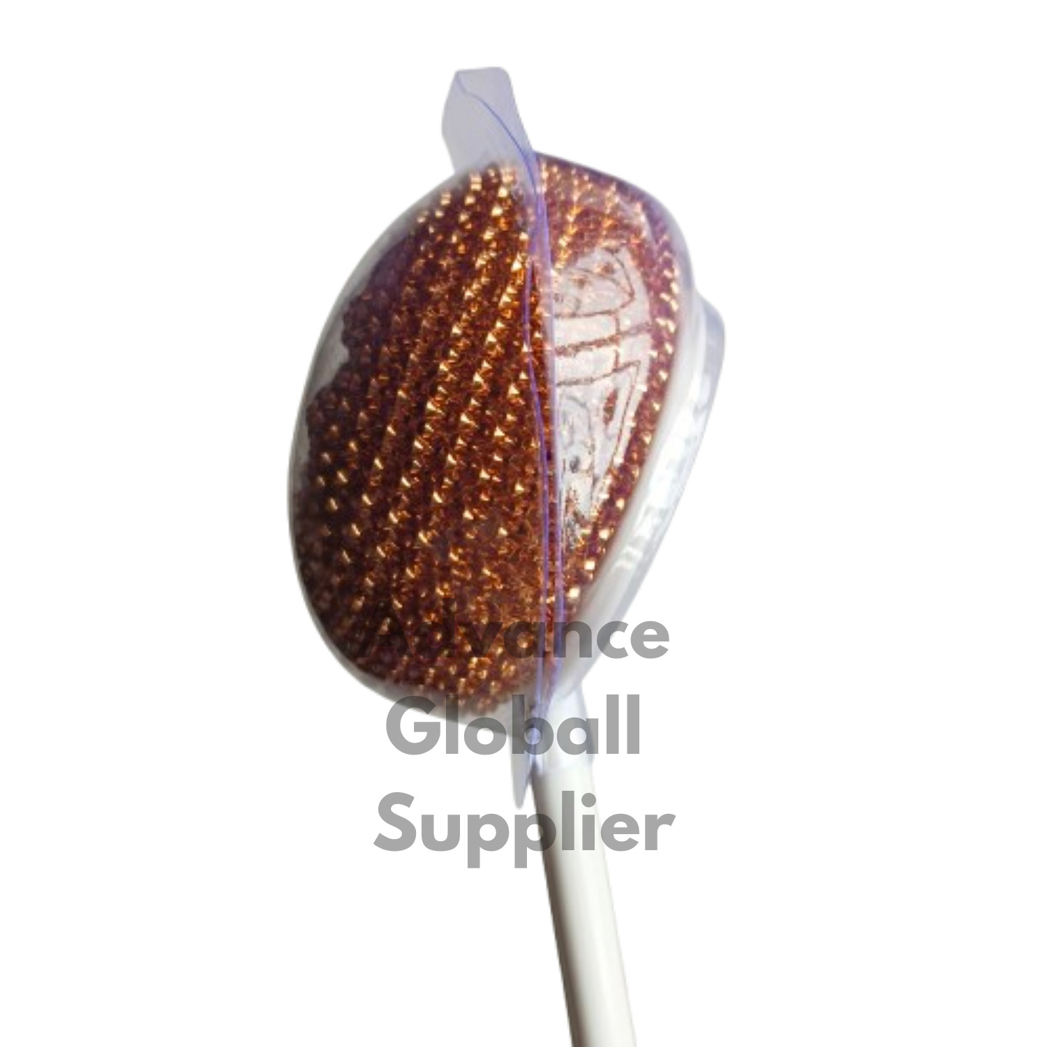 Plastic Pot Cleanning Brush Metal Multifunction With 29.5cm Long Handle