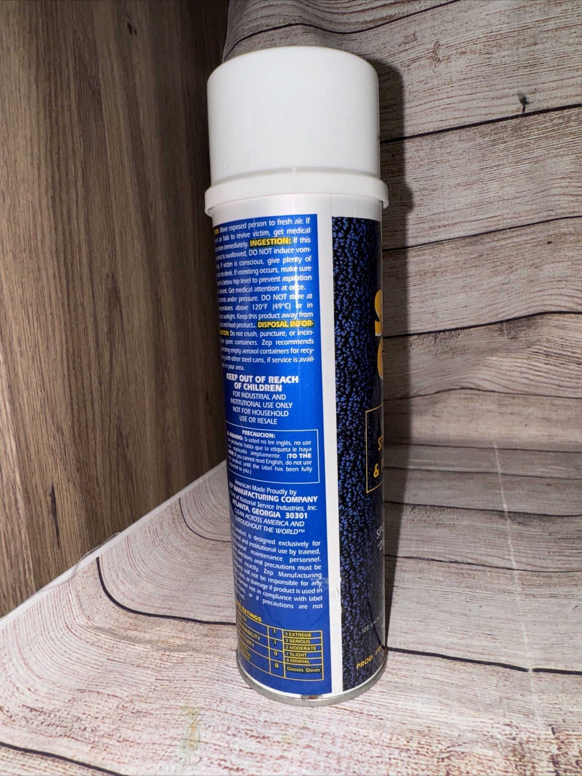 Zep Step One Carpet Spot Remover & Pretreatment Cleaning 1 Lb 3 Oz Discontinued