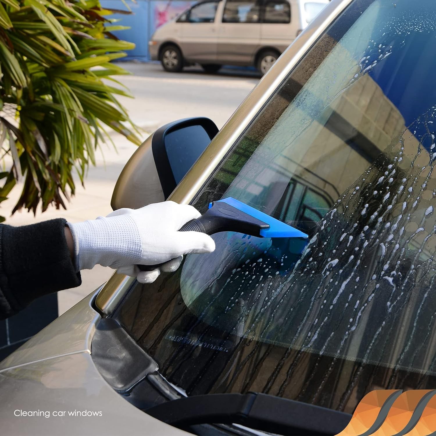 Small Squeegee 5 inch Rubber Window Tint Windshield Scraper for Car,Glass,