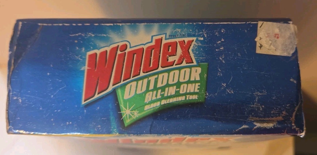 Windex Outdoor All-In-One Glass & Window Cleaner Starter Tool Kit New