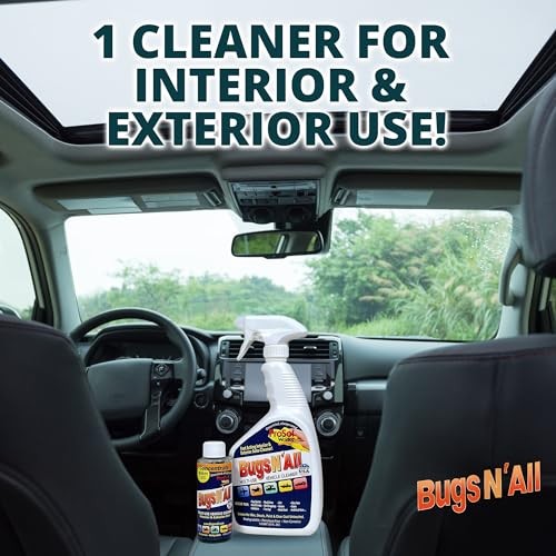 Bugs N’ All Multipurpose Car Cleaner & Degreaser Multi-Surface Car Cleaner 4 oz