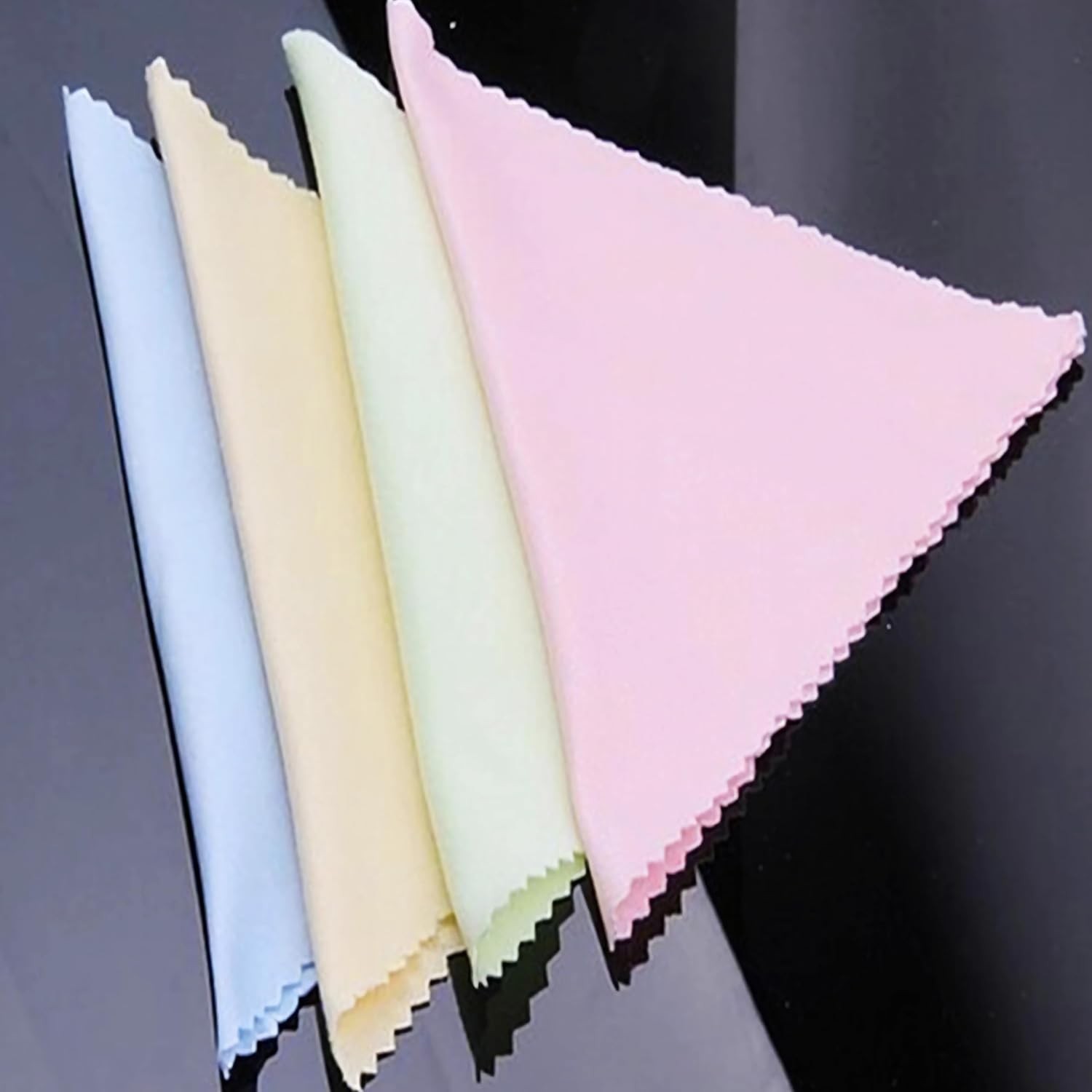 Microfiber Glasses Cleaning Cloth Fiber Material for Wiping Glasses Cera
