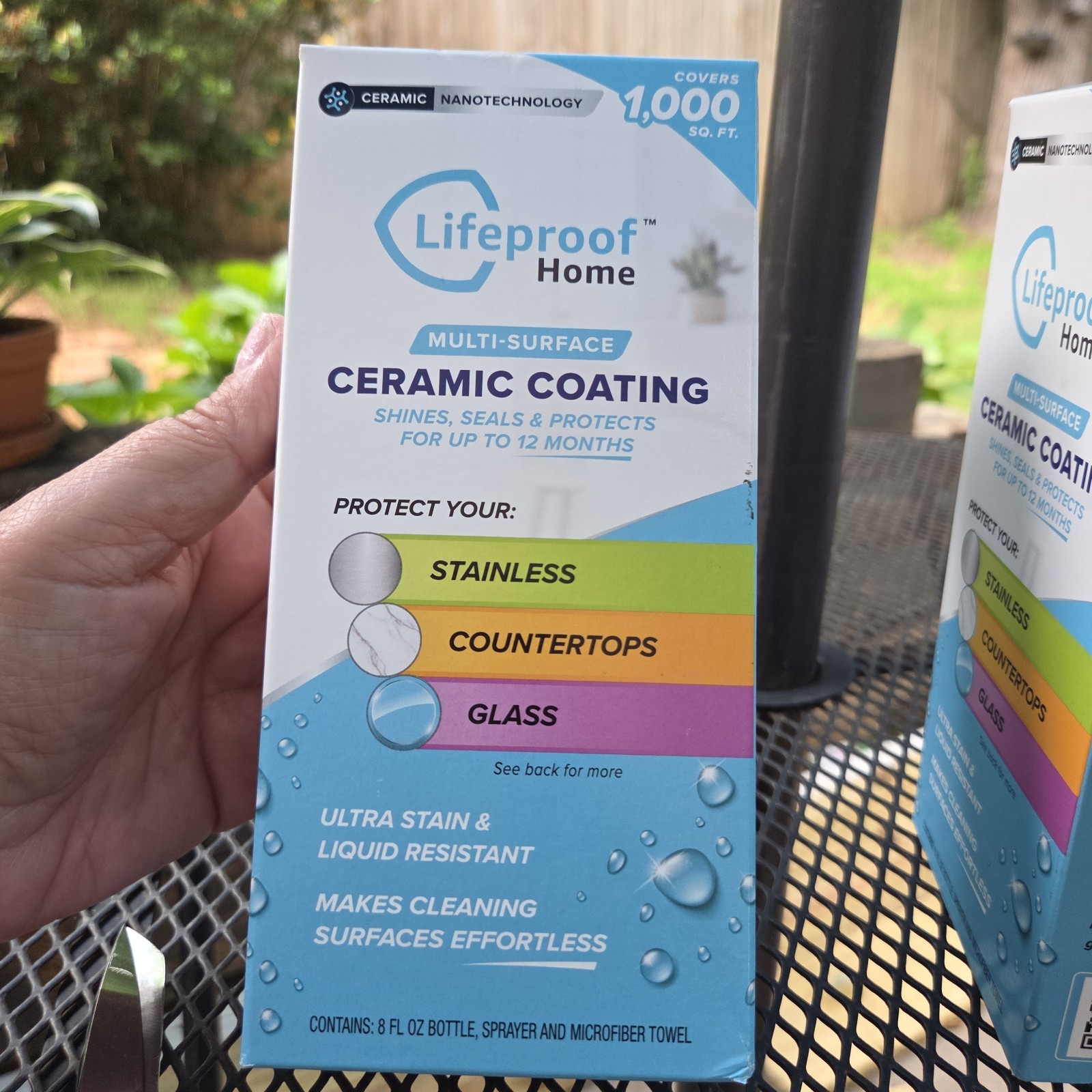 Lifeproof Home Multi-Surface Ceramic Nanotechnology Coating Spray 8 fl oz Qty 2