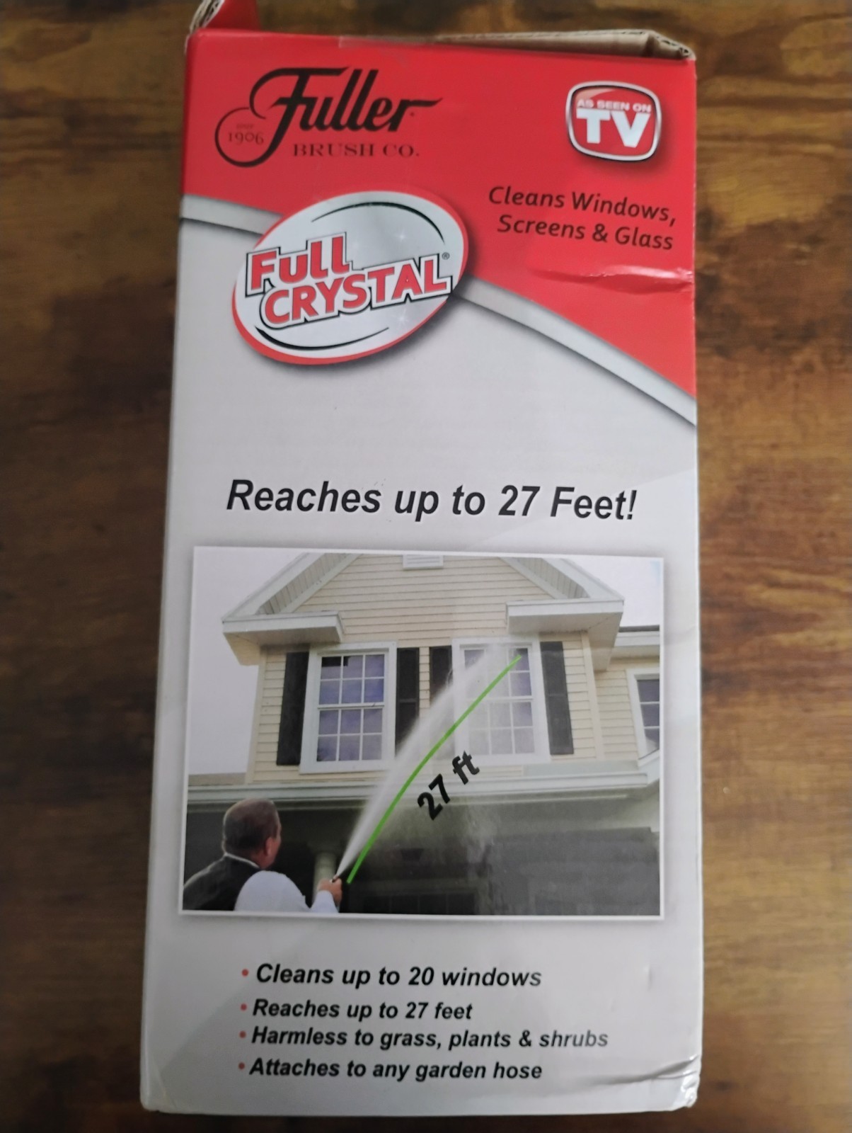 Fuller Brush FBFC-6 As Seen On TV Full Crystal Window Outdoor Surface Cleaner