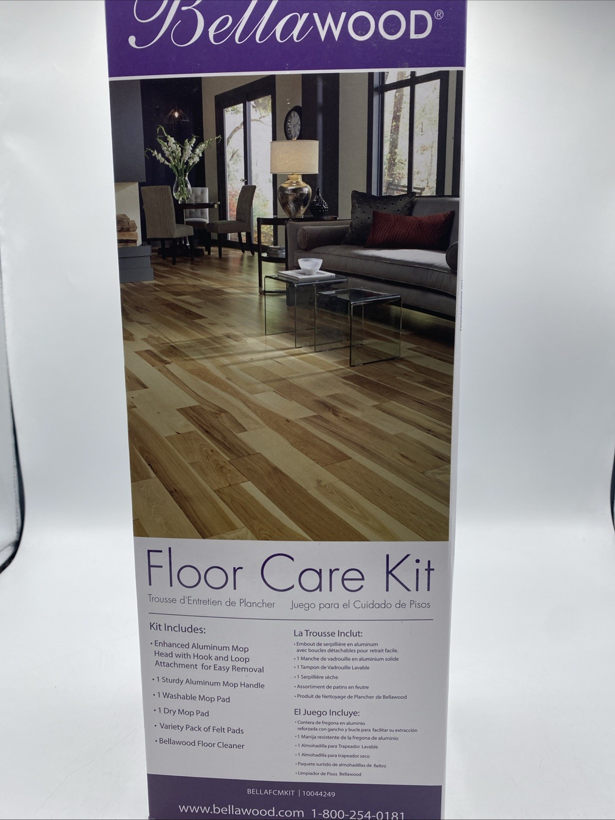 Bellawood Floor Care Maintenance Kit Hardwood Laminate Vinyl Cleaner 10044249