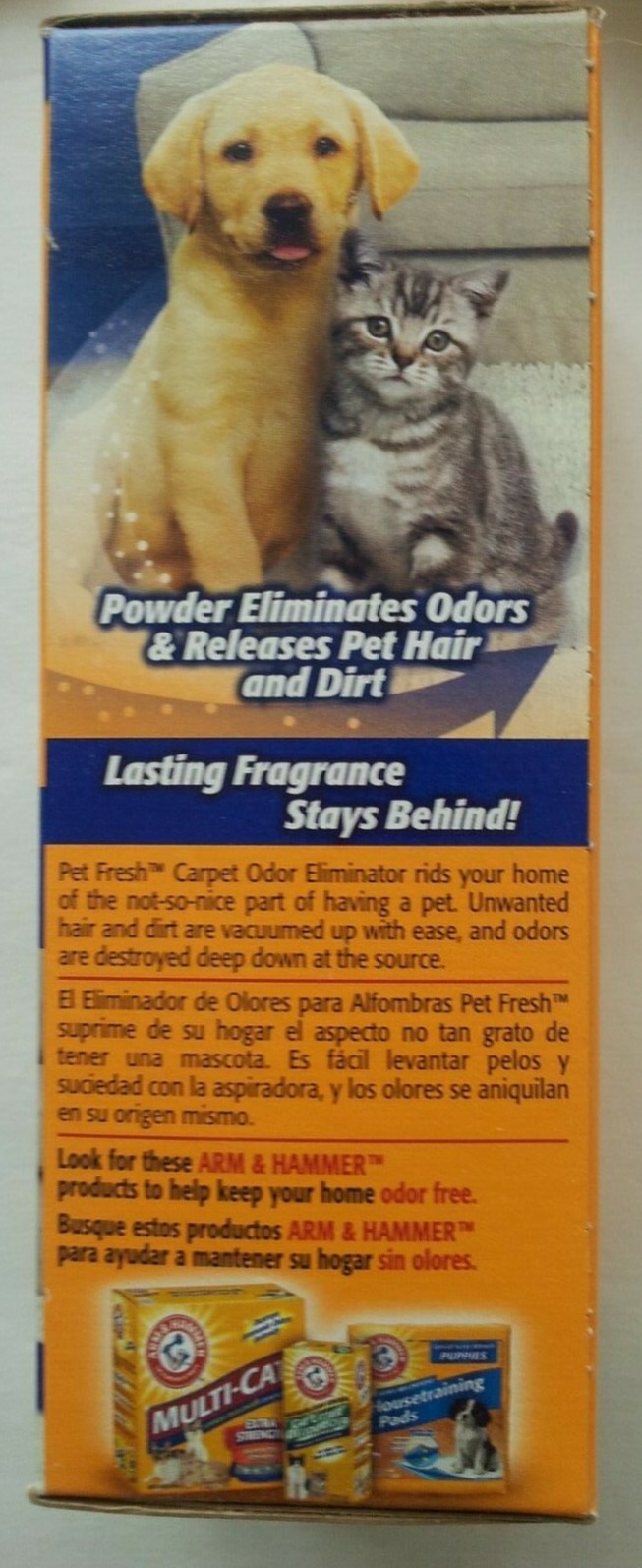  Arm & Hammer Pet Fresh Carpet Odor Eliminator 18 oz./each Oxi Clean 510g