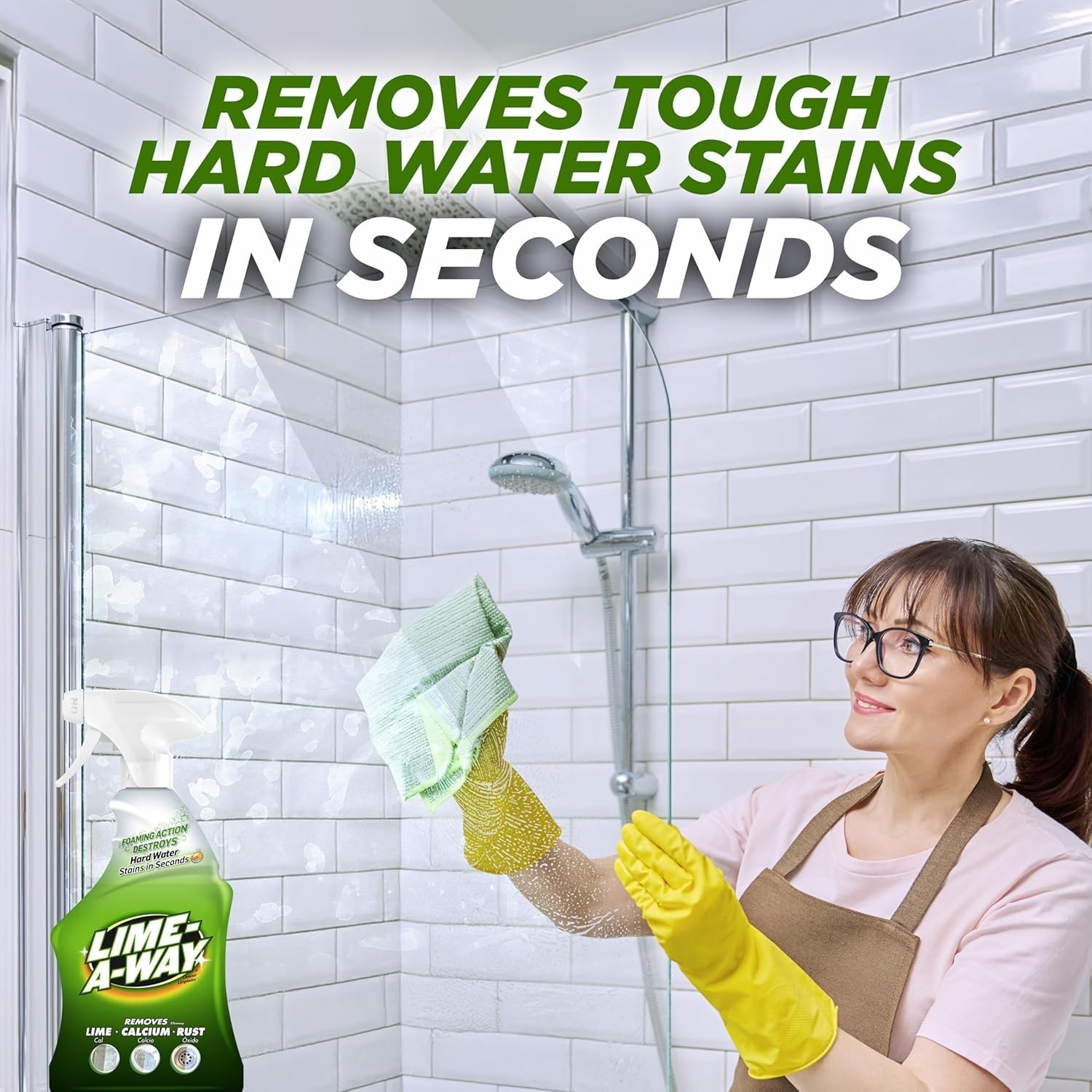 Fast-Acting Bathroom Cleaner for Tough Limescale and Mineral Deposits