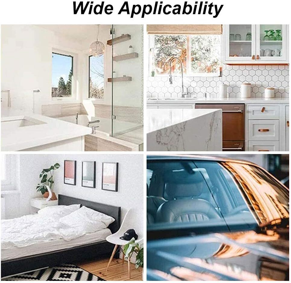 Window Mirror Car Windshield Squeegee Shower Glass Wiper Kitchen House Clean US