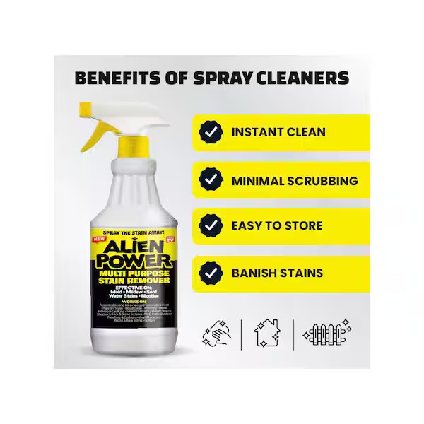 2 Pack Alien Power 24 oz. Super Concentrated Stain Remover & All-Purpose Cleaner