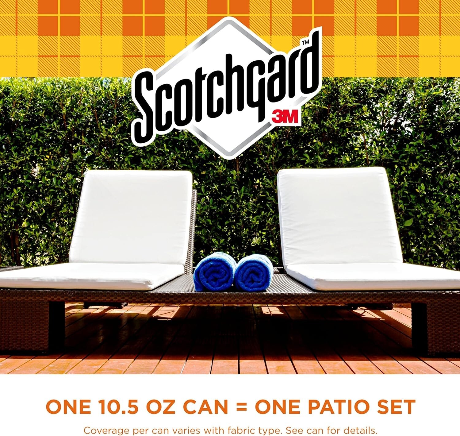 2-Pack Scotchgard Outdoor Sun and Water Shield, Repels Water, 10.5 oz each