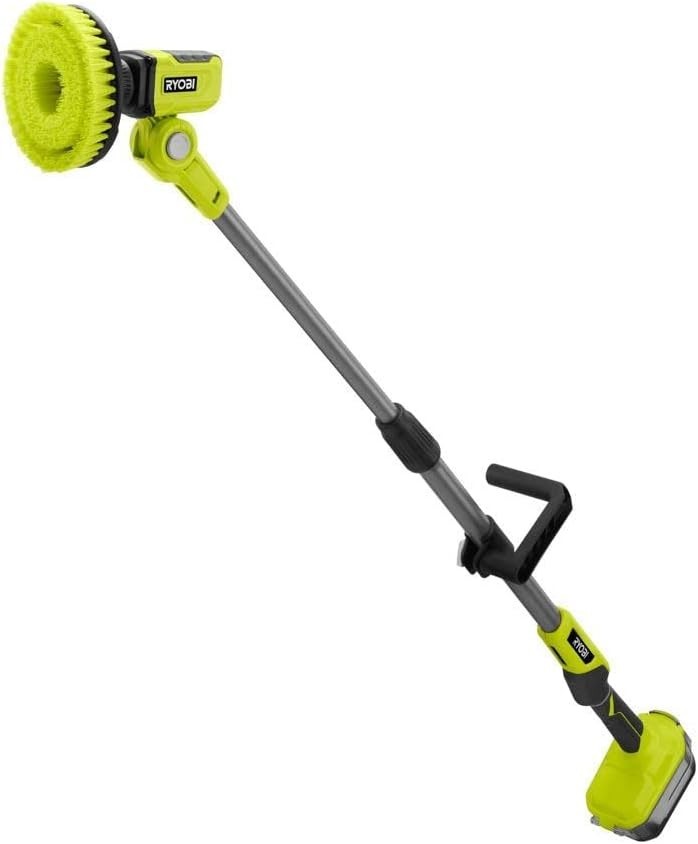 Lightweight 18V Cordless Power Scrubber – Perfect for Grout & Tile Cleaning