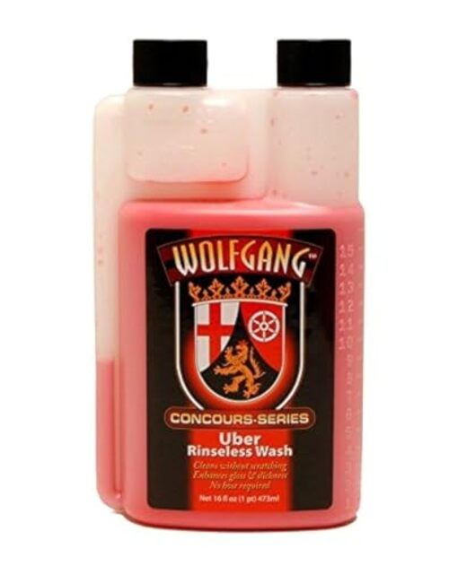 Uber Rinseless Wash | 4-in-1 Concentrated Formula for 16 Fl Oz (Pack of 1)