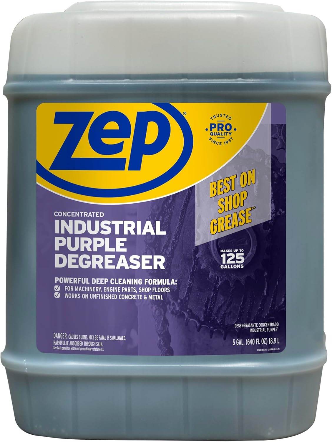 Industrial Purple Cleaner and Degreaser Concentrate – 5 Gallon (Case of 1) R4581