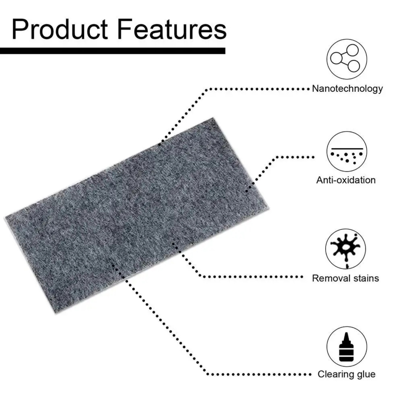 Nano Polix Car Scratch Remover Cloth 6 Packs – Auto Paint Scratch Repair Towel