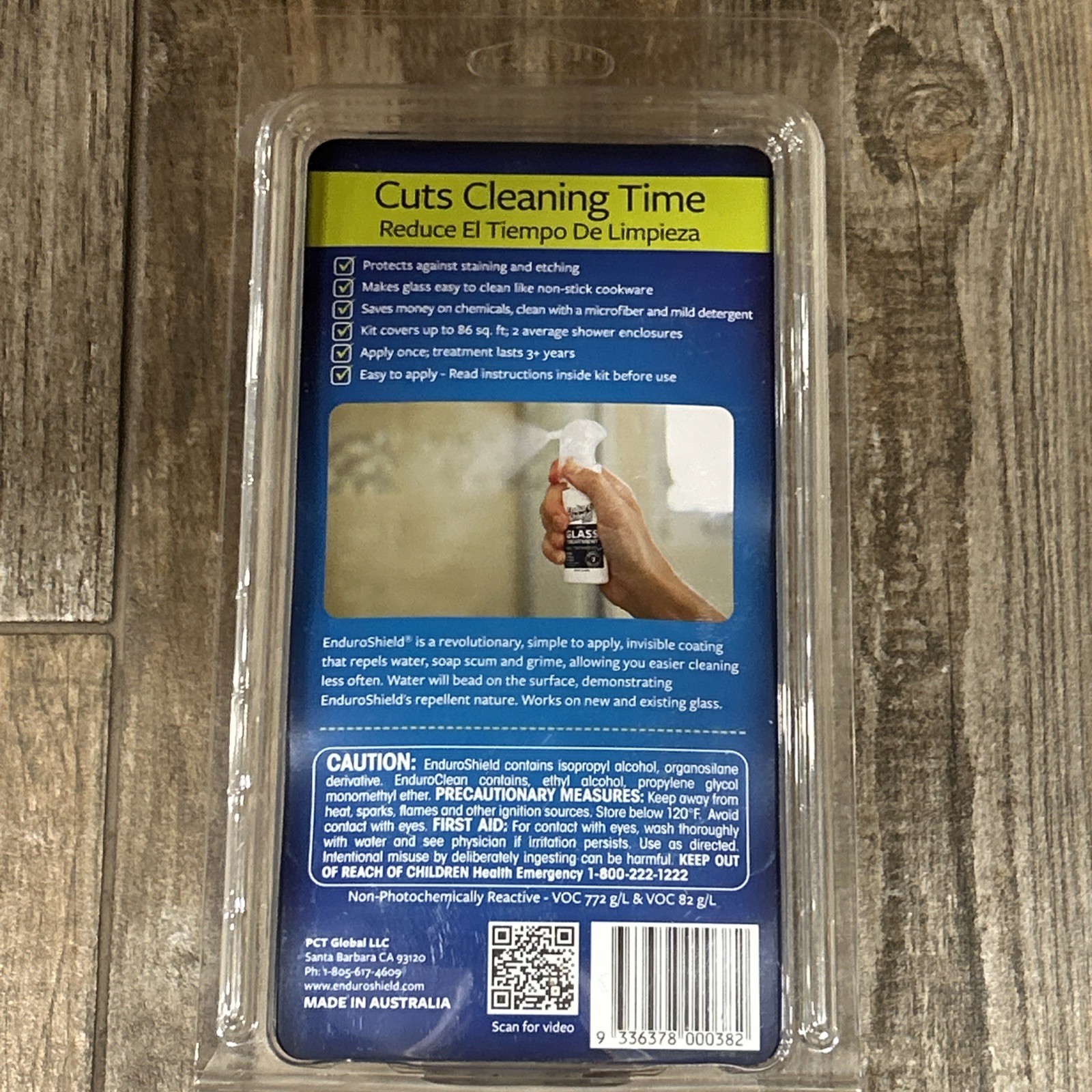Brand New Enduro Shield Home Glass Treatment For Showers & More 3 Years