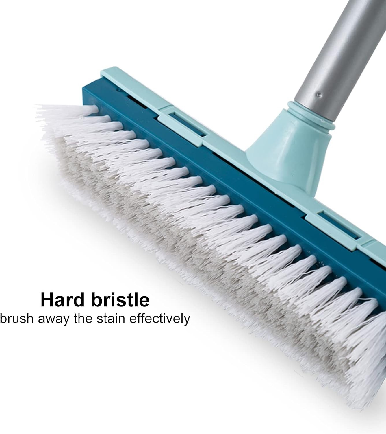 Extendable Floor Scrub Brush with Stiff Bristles – Perfect for Bathroom & Patio