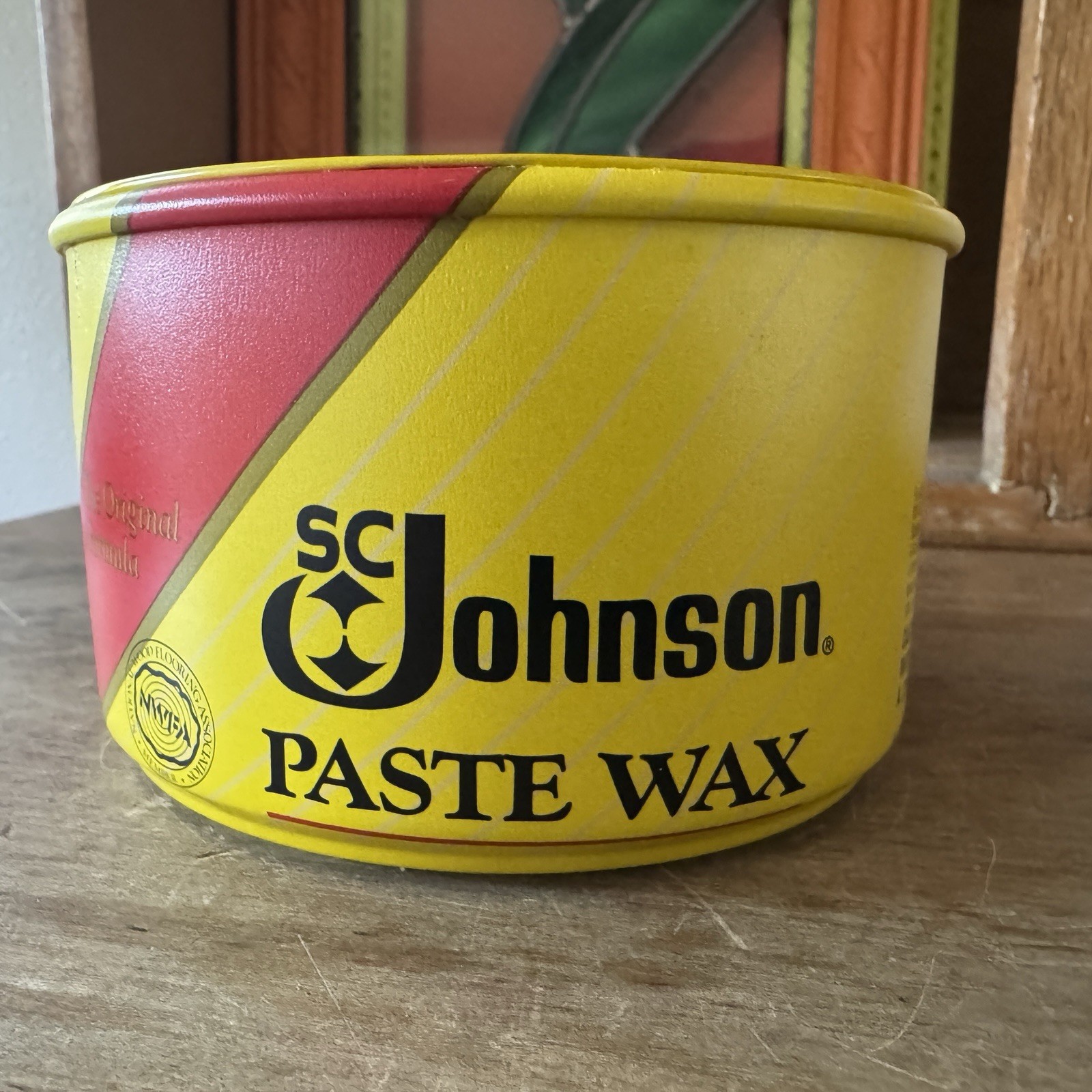 SC Johnson Paste Wax The Original Formula, 16 oz (1 lb) Discontinued Nearly Full