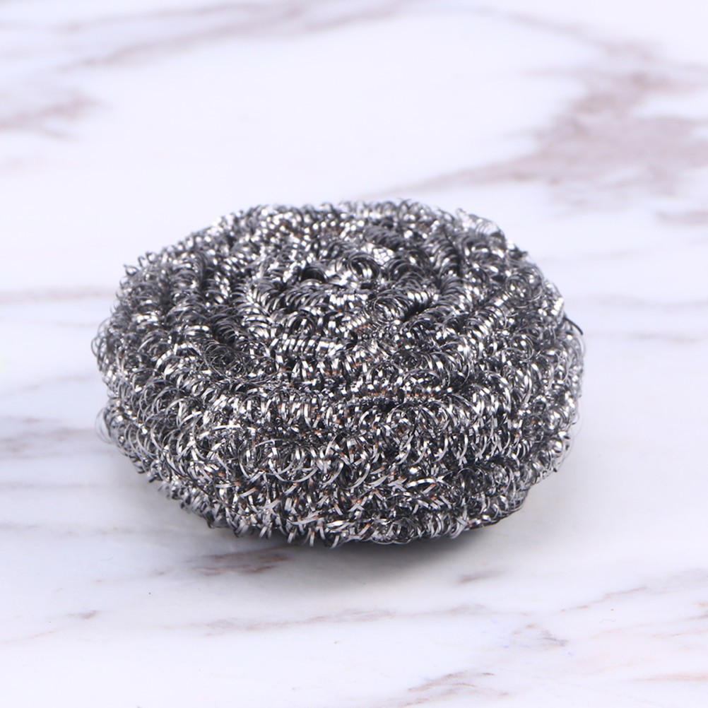 2 Sponges Steel Scrubbers for Cleaning Dishes Kitchen Washing Duster