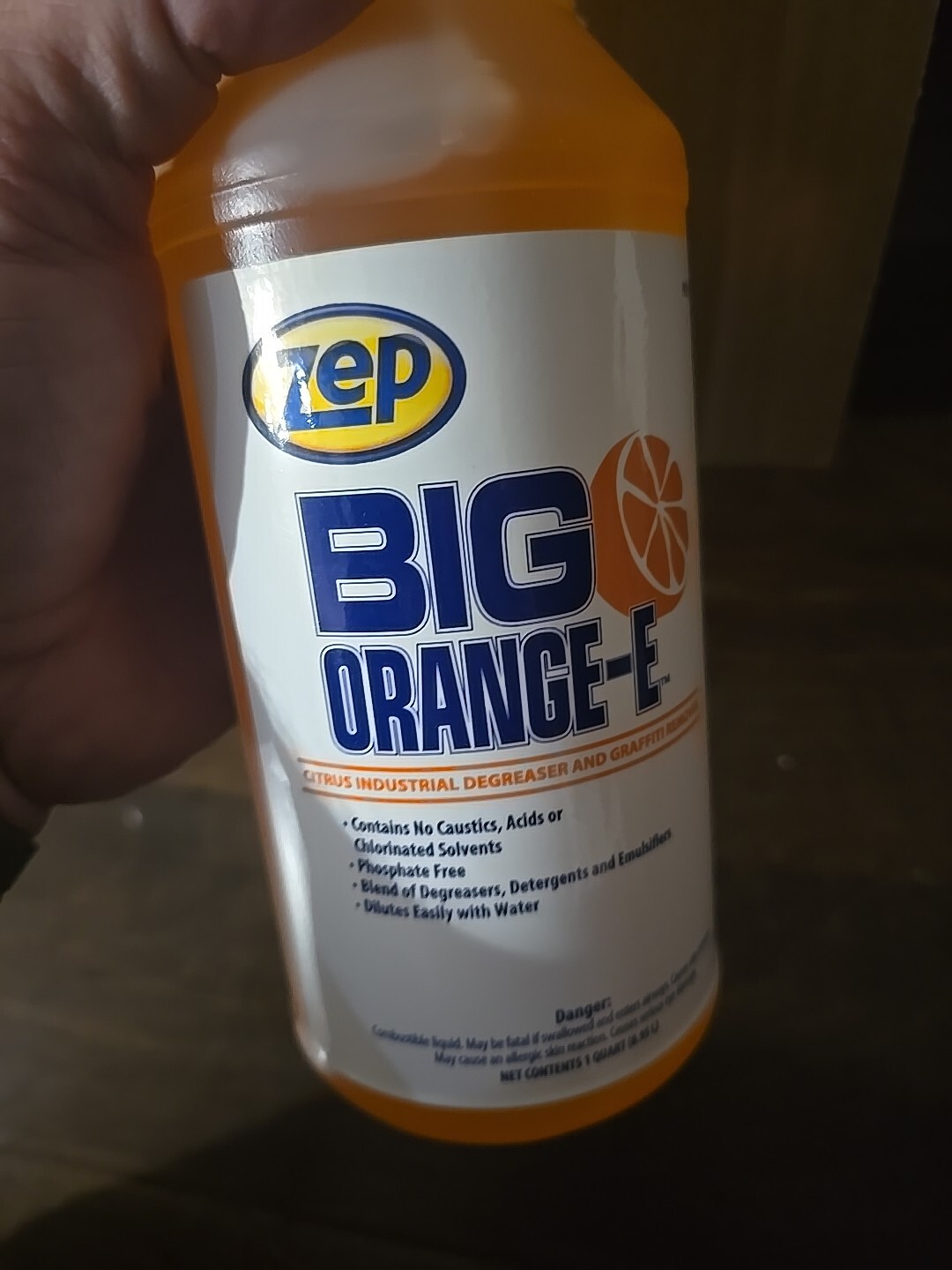11 x ZEP BIG ORANGE LIQUID CITRUS INDUSTRIAL DEGREASER GRAFFITI REMOVER 32 OZ