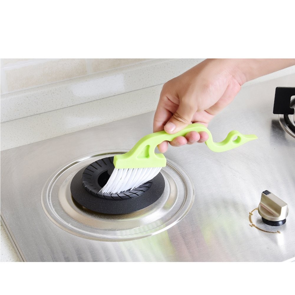 Hand-held Groove Gap Cleaning Tools Door Window Track Kitchen Cleaning Brushe…