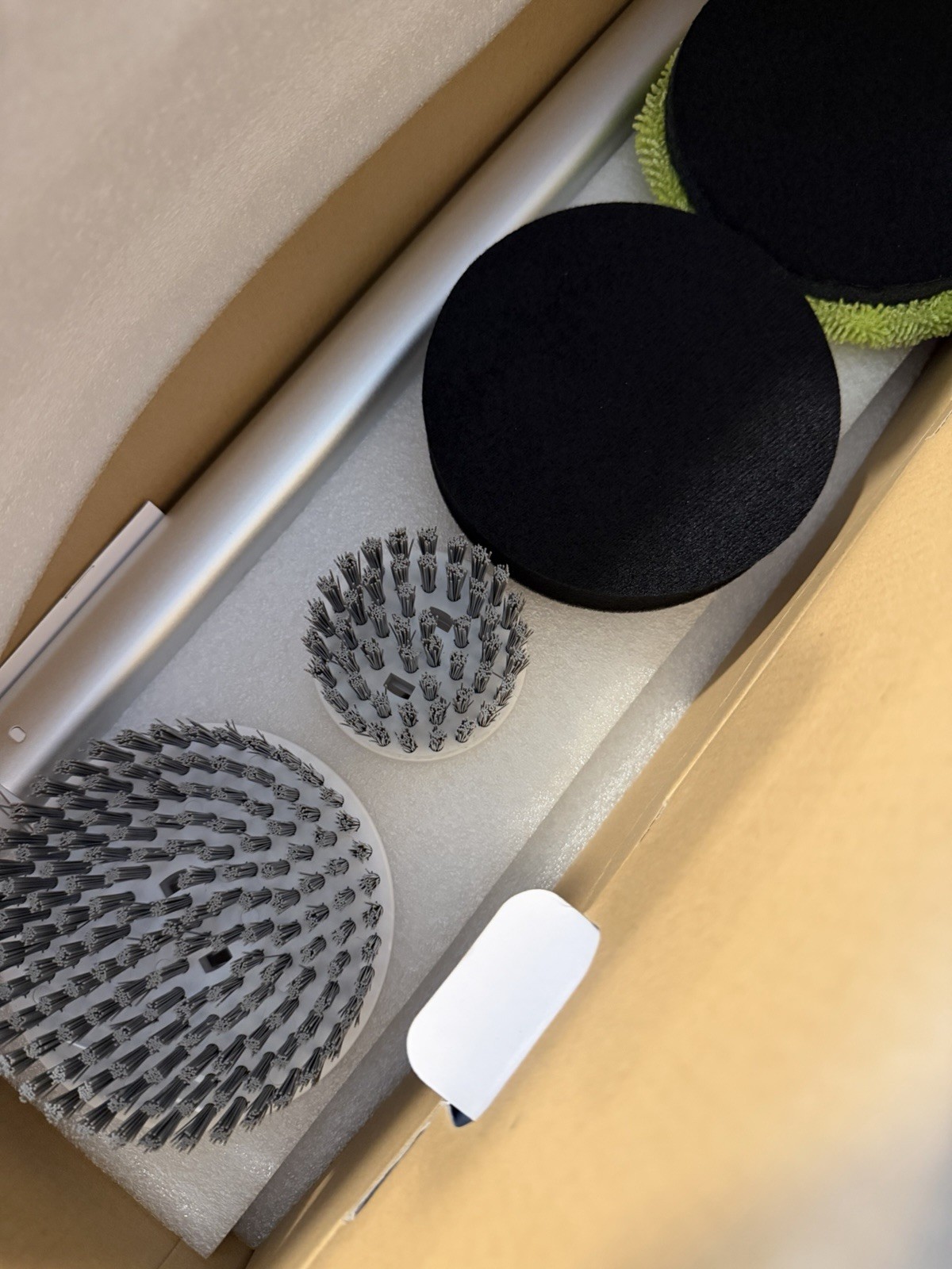 Sharper Image Ultimate Cordless Power Scrubber Bathroom Kitchen & More! New!