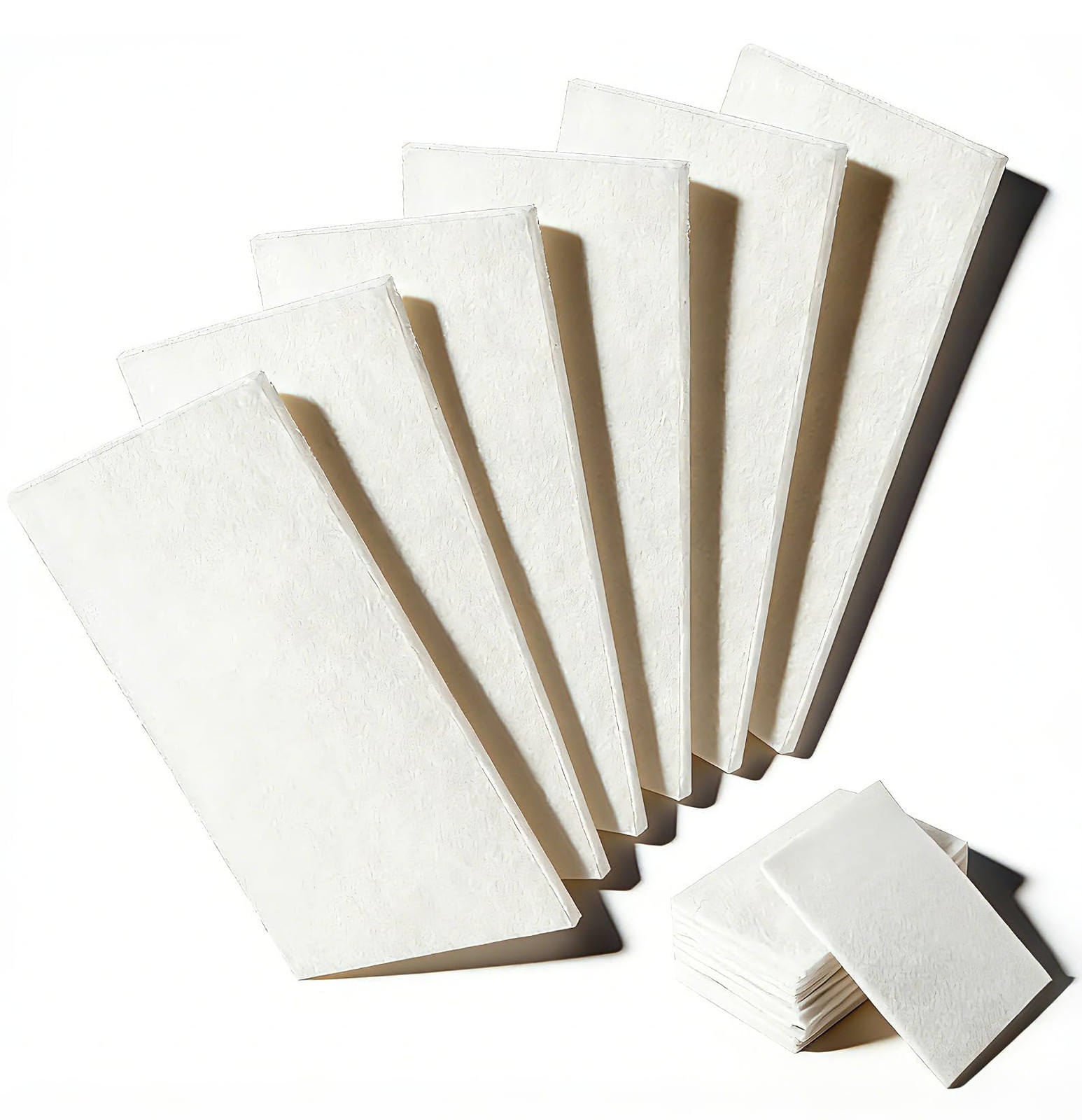 12PCS White Non Woven Pads & Non Scratch Scrubbing Pads 4×6 Inch Light Duty S…