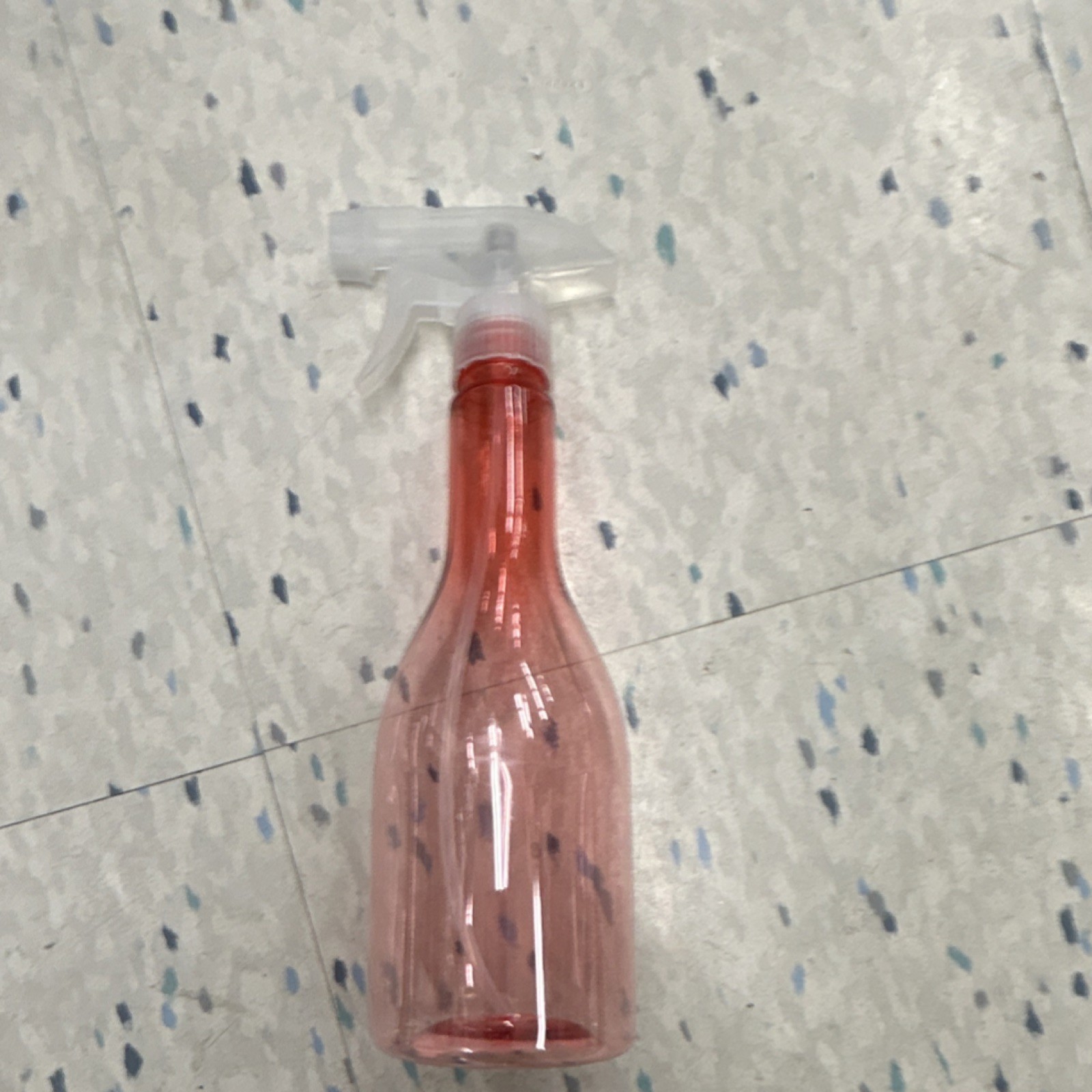 Pink Plastic All-Purpose Spray Bottle for Cleaning, Single Pack, Household Use