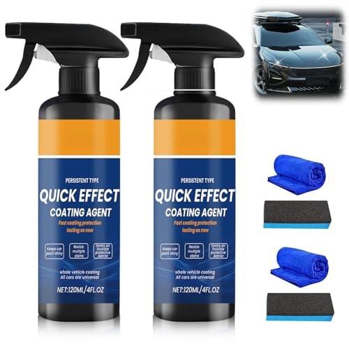 2Pcs Advanced Quick Effect Coating Agent,Car Coating Spray, 2025 New Car Paint
