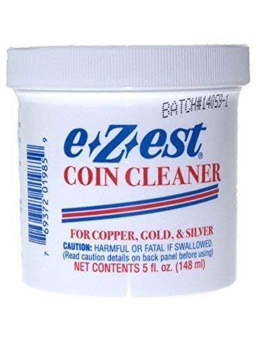 e-Z-est Coin Cleaner 5 oz for Gold Silver and Copper Coins