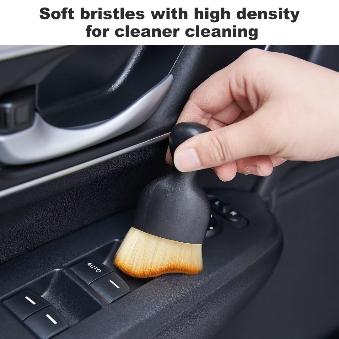 Car Interior and Exterior Soft bristles Detail dust Automotive Brush dusting