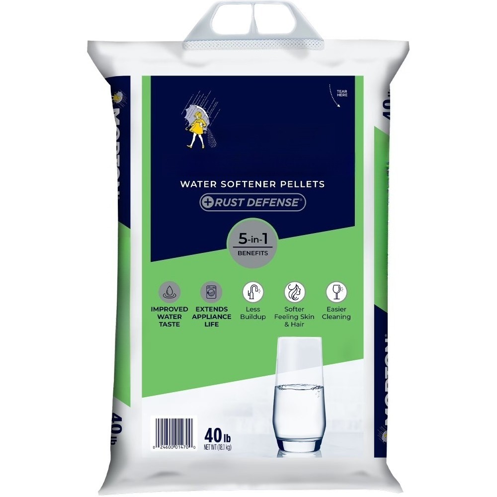 (2 pack) Clean and Protect Plus Rust Defense Water Softener Salt Pellets, 40 lb