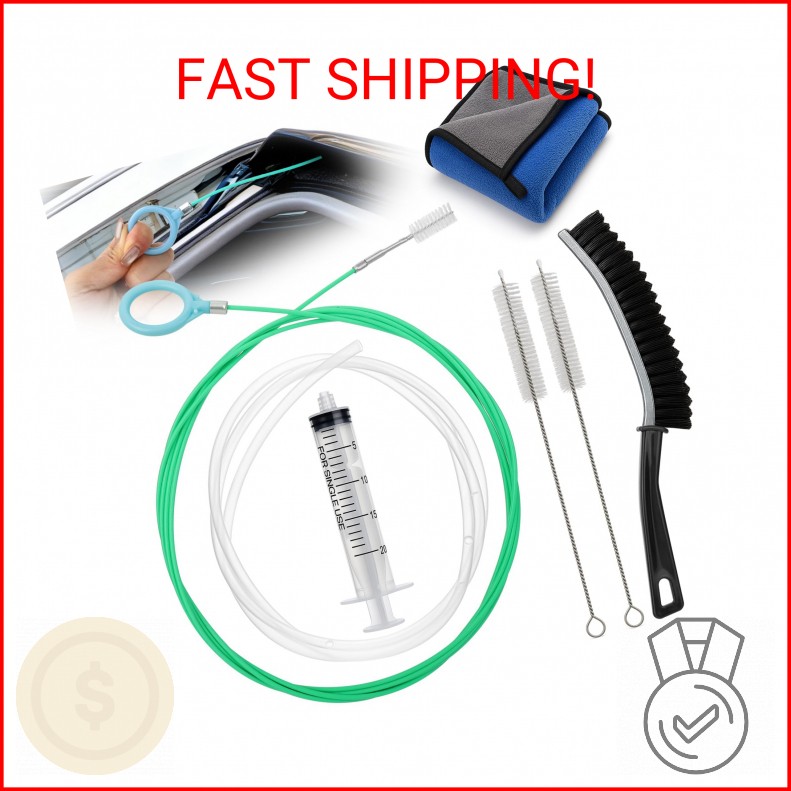 XANGNIER Upgraded Auto Sunroof Drain Cleaning Tool,118in Extra Long Flexible Car