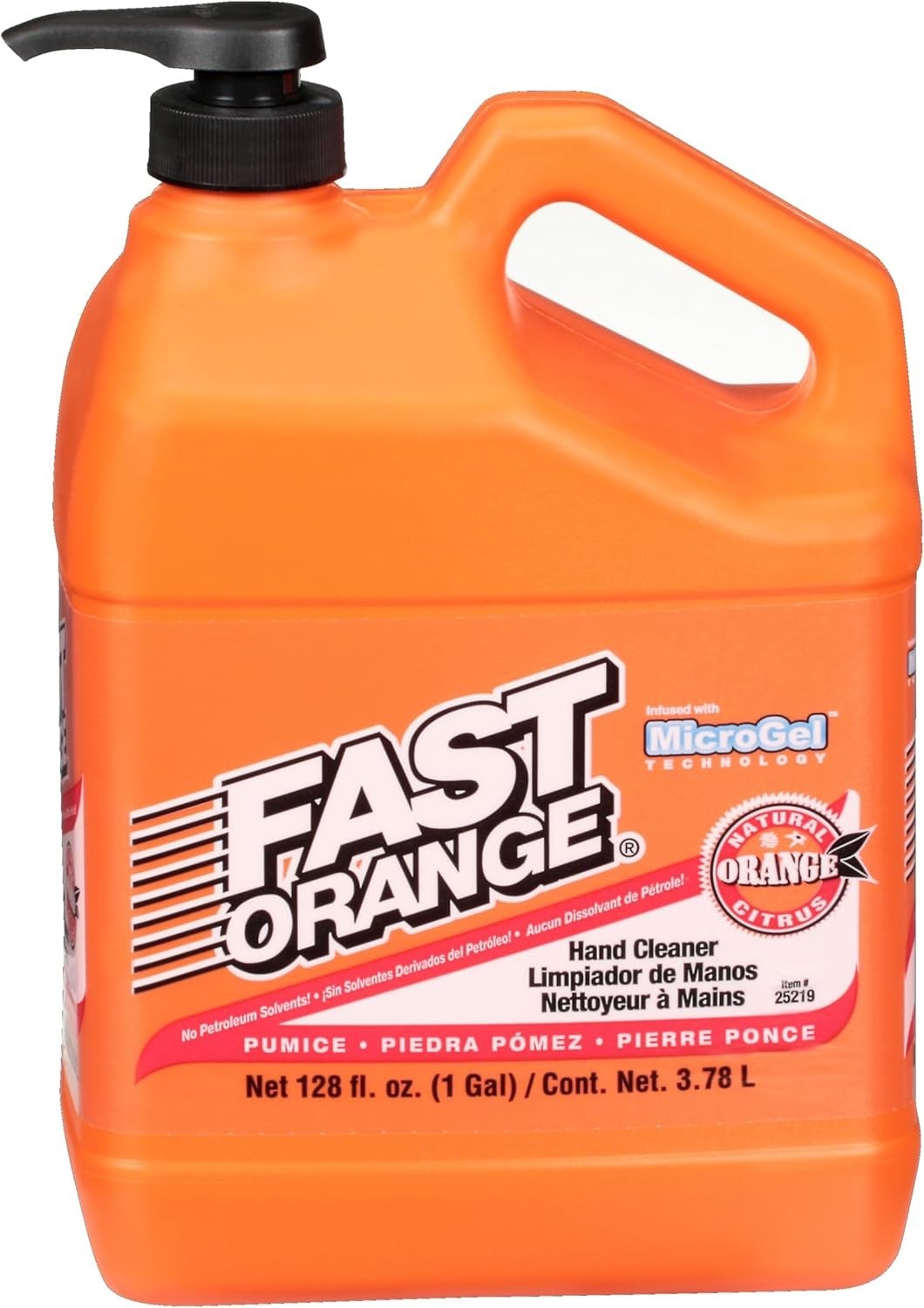 Fast Orange Pumice Hand Cleaner, 1 Gallon Orange Scented – 25219