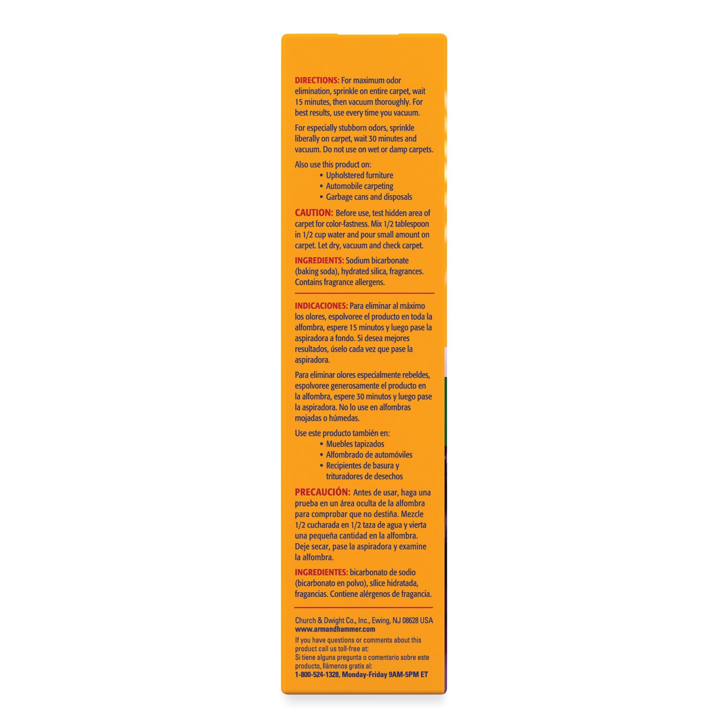 Arm & Hammer? Fresh Scentsations Carpet Odor Eliminator, Island Mist, 30 oz Box,