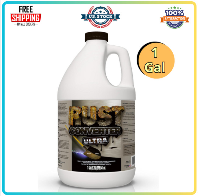 Rust Converter ULTRA, Highly Effective Professional Grade Rust Repair 1 Gallon