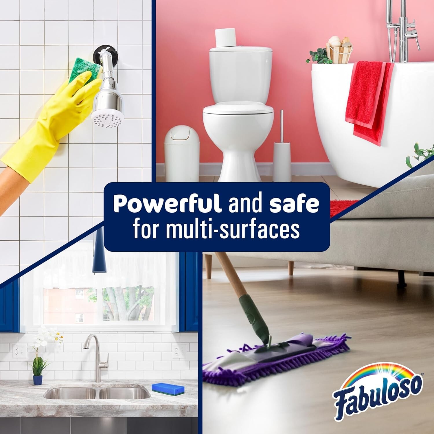 Fabuloso 2X Concentrated Multi-Purpose Cleaner Lavender 56 oz