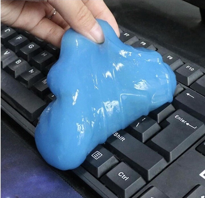 SUPER CLEAN DUST CLEANING SLIMY GEL WIPE FOR KEYBOARD, CAR AND MORE/BRAND NEW