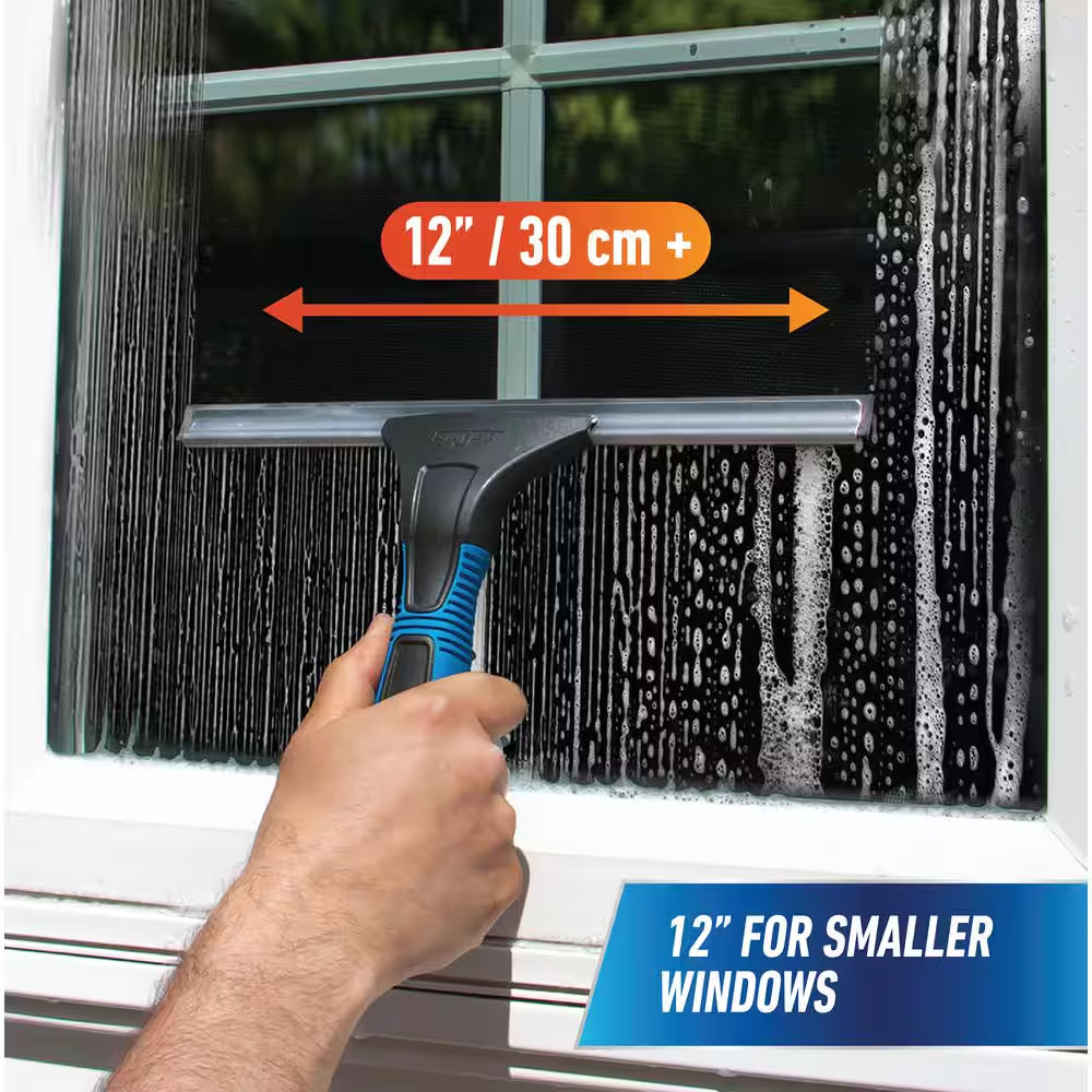 18 In. EZ Change Squeegee with 12 In. Interchangeable Blade