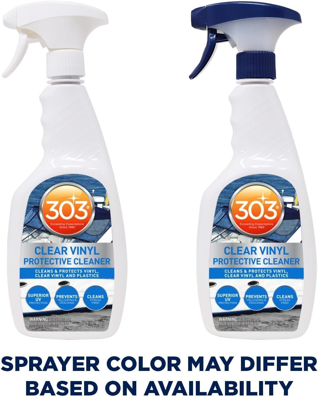 303 Marine Clear Vinyl Cleaner 32oz Isinglass Strataglass UV Protectant
