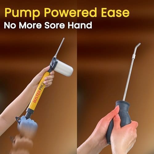 Diatomaceous Earth Powder Duster 4FT Adjustable Pump Applicator & Sprayer