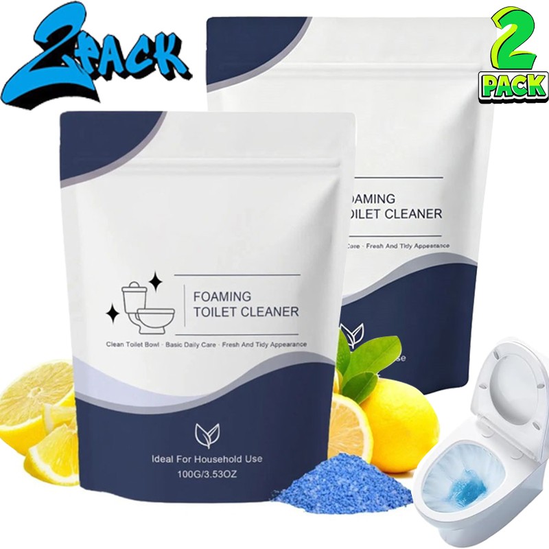 6x Restorabowl Foaming Cleaning Powder Fresh Scent Fast Dissolving Daily Care US